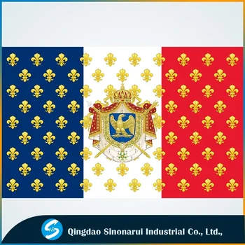 Rayal standard Napóleont Franciaország francia zászló 3x5ft