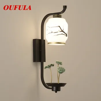 OULALA Modern Fali Lámpák gyertyatartó világítótestet 110V, 220V Kortárs Kreatív Beltéri Dekoratív Otthon Előszoba Hálószoba 